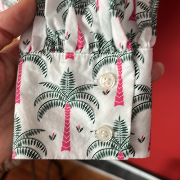 Like new Boden palm tree blouse - Picture 6 of 15